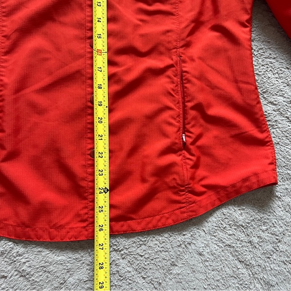 Duluth Trading Co. Red Snap Button Shirt Women’s Size L - Picture 6 of 8